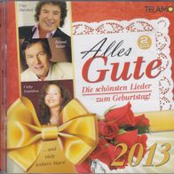 Doppel-CD Alles Gute Die schönsten Lieder zum Geburtstag 2013 Telam 4053804300506