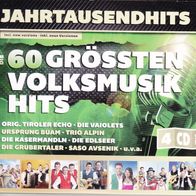 4 CD´s Jahrtausendhits Die 60 grössten Volksmusik Hits Kaisermandln Vaiolets Edlseer