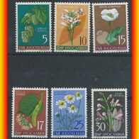 Jugoslawien MiNr. 765 - 770 postfrisch, kpl. (3246)