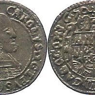 Olmütz 3 Kreuzer 1670 "KARL II. v. Liechtenstein" (1664-1695)