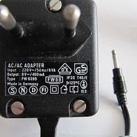 Netzteil Ladekabel AC Adaptor Type: FW6399