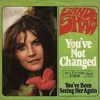 7"SHAW, Sandy · You´ve Not Changed (RAR 1967)