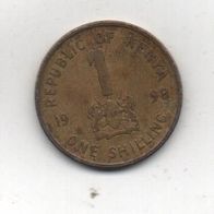 Münze Kenya 1 Shilling 1998