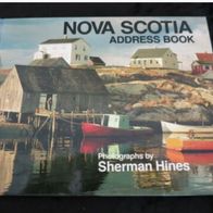 Nova Scotia address book Adressbuch mit sehr schönen Fotos von Sherman Hines