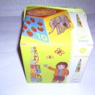 Kleinkindspielzeug Würfel Stapelturm von Djeco