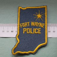 Polizei Arm- / Ärmel- / Stoff- Abzeichen, Fort Wayne Police, (Indiana / USA)