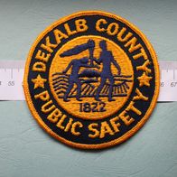 Polizei Ärmel- Stoffabzeichen, USA, DeKalb County Police (GA)