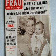 Frau im Spiegel Heft 1 21. Jahrgang 1966 Hans-Jürgen Bäumler Marika Kilius