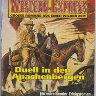 Bastei Western - Express Roman Band 19 " Duell in den Apachenbergen " von Hal Warner