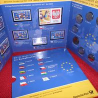 2004 Münzen der 10 neuen Staaten der EU + 11 Briefmarken * *