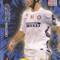 Inter Mailand Panini Trading Card Champions League 2010 Cristian Chivu Nr.120