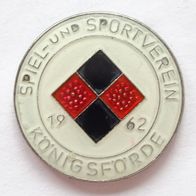 BRD SV Königförde 1962 - Fussball Anstecknadel