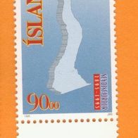 Island 1995 Postfrisch Mi.819 .