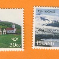 Island 1995 Mi.824 + 825 kompl. Postfrisch