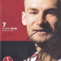 1. FC Nürnberg Autogrammkarte 2014 Danny Blum