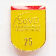 SoVD 25 Jahre - Sozialverband Deutschland. Anstecknadel