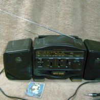 Mini Component System Super Sound N 388 AM/ FM Radio Abnehmbare Boxen