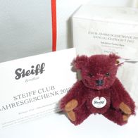 Steiff Club Teddy 2012 bordeaux mit Karton und Zertifikat