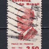 Brasilien, 1960, Mi. 989, de Frontin, 1 Briefm., gest.