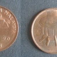 Münze Malaysia: 1 Sen 1990