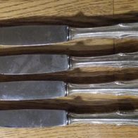 1 Messer versilbert H.F. Anker 100er Silberauflage rostfrei 25cm