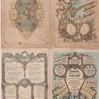 Hochzeitszeitung 1896 Erinnerungsblätter an unsere Brautzeit Emil Weise