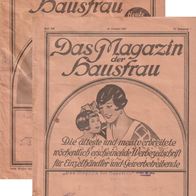 Das Magazin der Hausfrau 1937 und 1939 Ratgeber und Unterhaltung