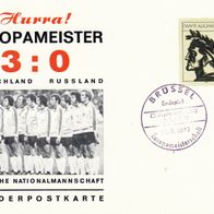 Fußball-Europameister 1972 - Karte mit Michel-Nr. 693 - bitte ansehen - 2119
