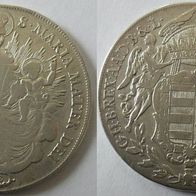 RDR/ Ungarn Madonnen-Taler 1782 B Kremnitz Kaiser JOSEPH II. (1780-1790) f. vz