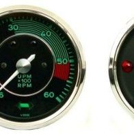 Porsche 356 / 911 Armaturen-Set, Tacho, Drehzahl, Kombi und Uhr, TOP