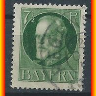 Bayern MiNr. 113 II gestempelt (3324/ b)