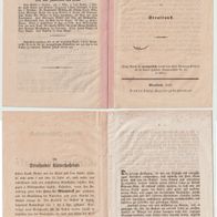 Stralsund Kinderhospital 1860 Jahresbericht 12 Seiten