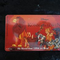 Telefonkarte König der Löwen Disney * auch and. Karten vorhanden Kombiversand