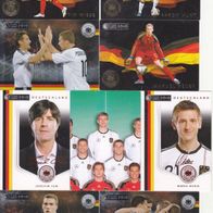 10x Panini DFB Trading Card Fussball WM 2010 Team Card aus Deutschland