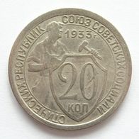 Russland - 20 Kopeken 1933 (3)