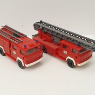 Wiking #610 + 620 Konvolut zwei Magirus Feuerwehr / / TOPP!!