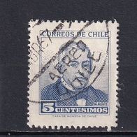 Chile, 1960, Mi. 562, Montt, 1 Briefm., gest.