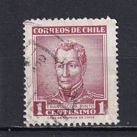 Chile, 1960, Mi. 563, Pinto, 1 Briefm., gest.
