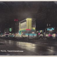 Berlin bei Nacht Tauentzienstrasse Rue de Tauentzien Tauentzien Street Photographie