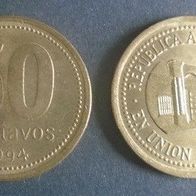 Münze Argentinien: 50 Centavos 1994