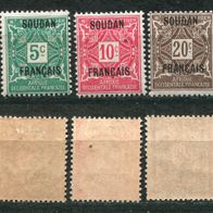 WA0099 Mali-Franz. Sudan, ungebraucht * , Michel P 1-2 + 4, 2,30 M€, (2013)