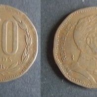 Münze Chile: 50 Pesos 1994