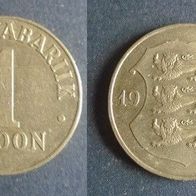 Münze Estland: 1 Kroon 1998