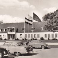 Haus des Sports 5608 Radevormwald Rheinland Postkartenverlag Krüpe Oldtimer VW Käfer