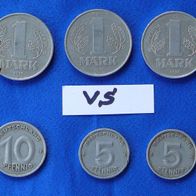 25007) Lot DDR-Münzen, gebraucht