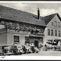 Postkarte Bad Harzburg, Bündheim Hotel Weißes Roß, 60er Jahre, ungelaufen