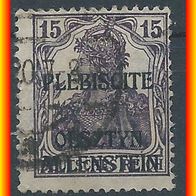 Allenstein MiNr. 3 gestempet (3400/ a)