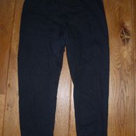schwarz farbende Damenhose, Damenleggings, Gr. 38