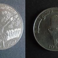 Münze Tunesien: 1 Dinar 1990