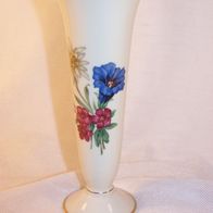 Heinrich & Co. / Selb Porzellan Vase - " Alpen-Blumen " - 1939 bis 1947